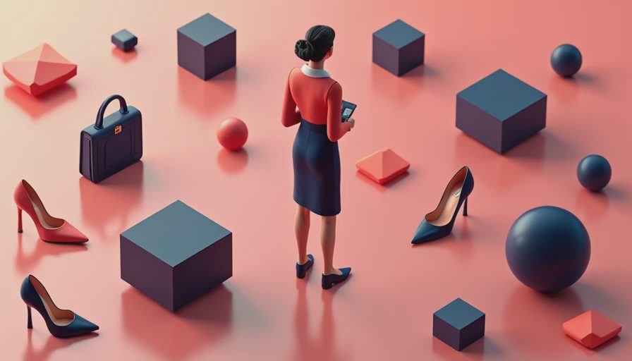 Visual context for business casual women outfits
