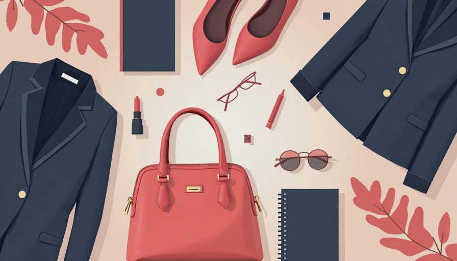 Visual context for business casual looks for women