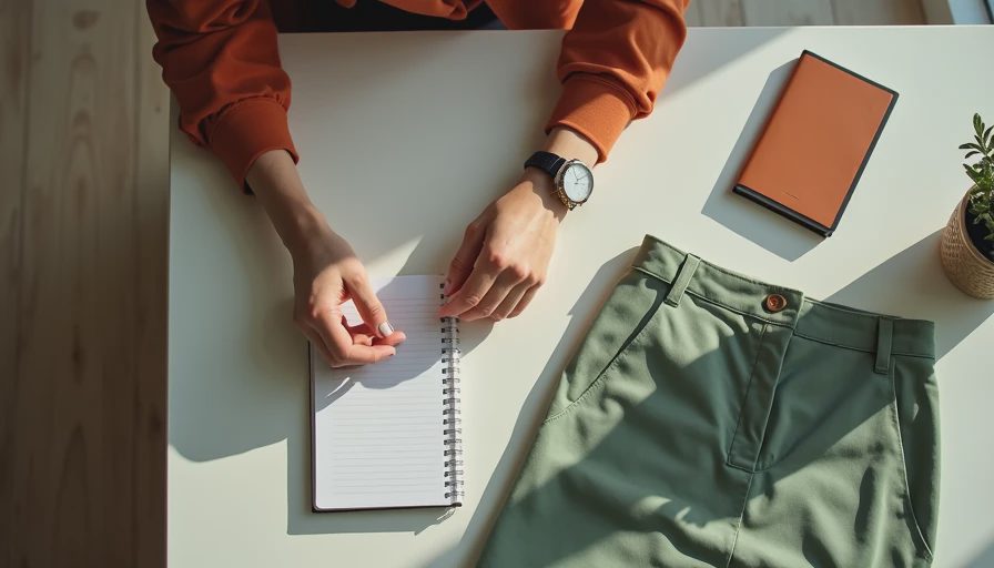 Visual context for summer work outfit ideas