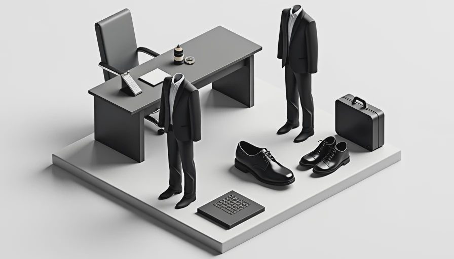 Illustration for office work outfit ideas