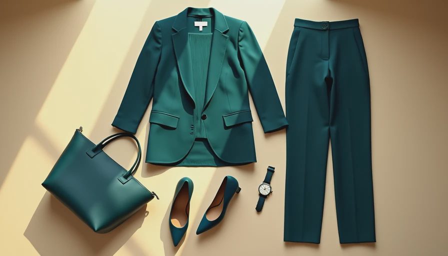 Visual context for business casual dress for women