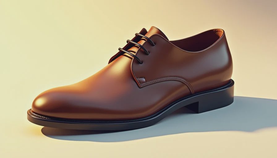 Visual context for comfortable business casual shoes